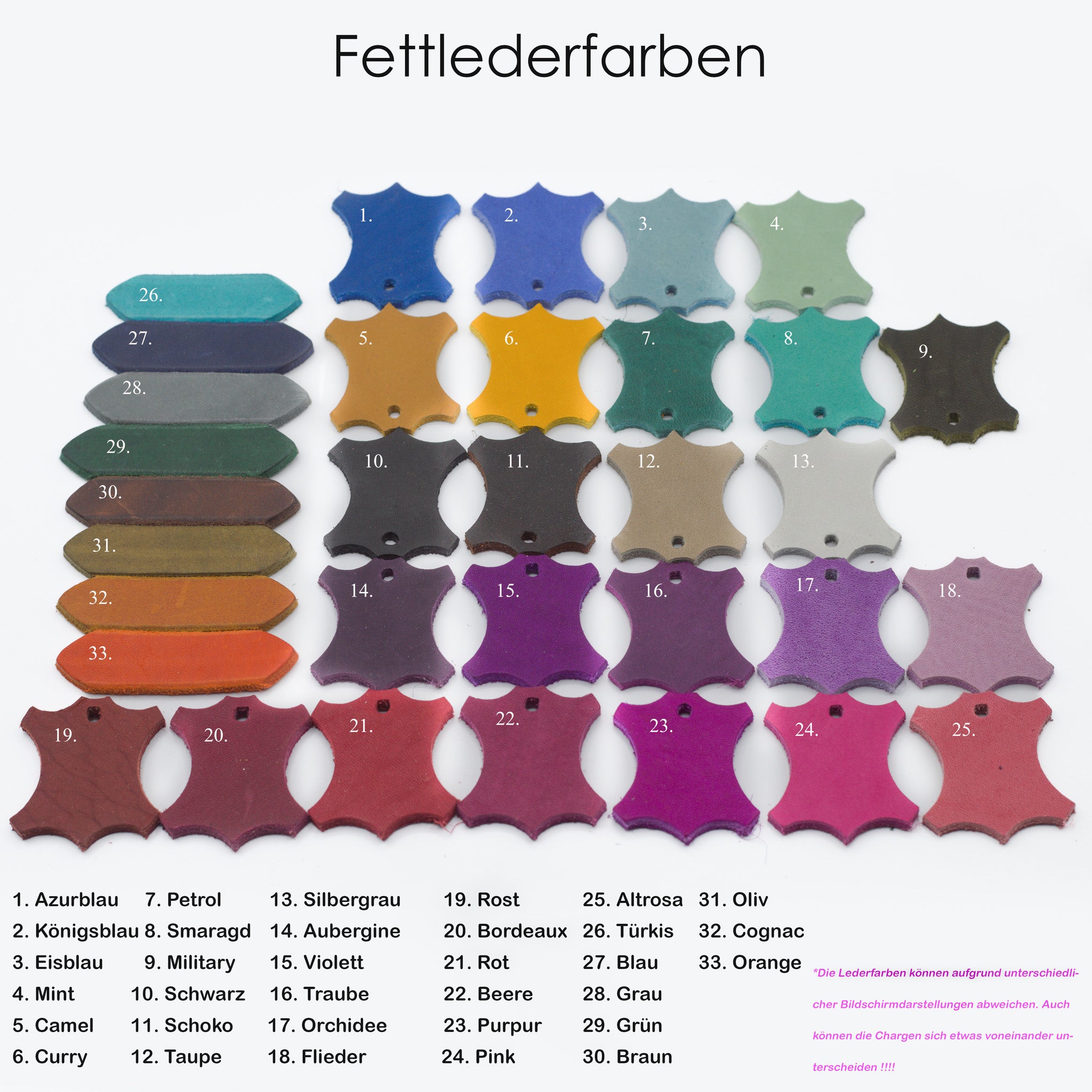 Fettlederhalsband mit Paracord " Design your own "